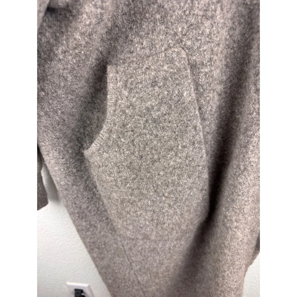Babaton Aritzia Alpaca Wool Blend Longline Coat‎ Taupe Gray Size S